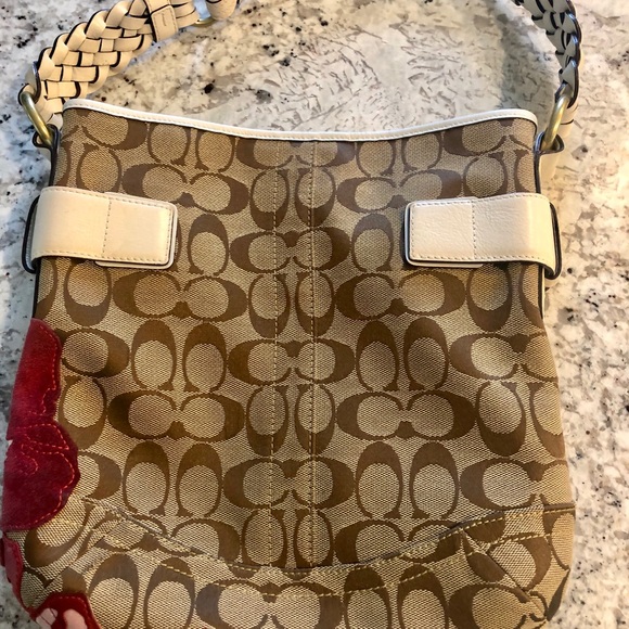 Authentic Coach floral bag - Picture 3 of 7